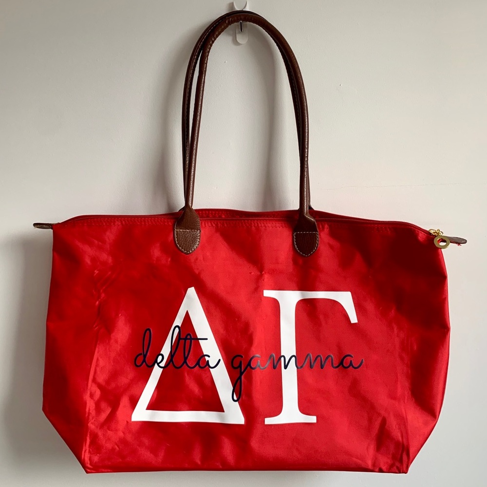 Delta Gamma weatherproof tote